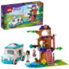 LEGO Friends Vet Clinic Ambulance 41445 Kit de construção Brinquedo Colecionável com Ambulância, Brinquedos de Coelho e Gatinho, Kit Veterinário Infantil e Olivia e Emma Mini-Dolls, Nova 2021 (304 Peças)