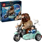 Lego Harry Potter Moto do Hagrid e Harry 76443 com 617 peças