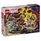 Lego marvel 76280 homem aranha vs sandman batalha final