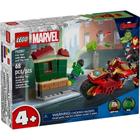 Lego Marvel 76287 Homem de Ferro com Moto e o Hulk 68 Peças