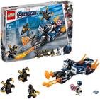 LEGO Marvel Avengers Captain America: Outriders Attack 76123 Building Kit (167 Peças)