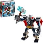 LEGO Marvel Avengers Clássico Thor Mech Armor 76169 Cool Thor Hammer Playset Super-herói construindo brinquedo para crianças, novo 2020 (139 peças)