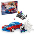 Lego Marvel Carro de Corrida do Homem-Aranha e Duende Verde Venom 76279