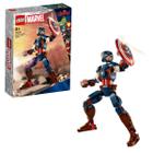 LEGO Marvel Figura Do Capitão América 310 Peças - 76258