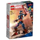 Lego Marvel Figura do Capitão América 76258 com 310 Peças
