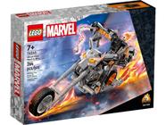 LEGO Marvel - Robô Motoqueiro Fantasma e Motocicleta - 264 Peças - 76245