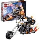 Lego Marvel - Robô Motoqueiro Fantasma E Motocicleta - 76245
