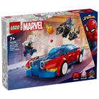 LEGO Marvel Spider-Man - Carro de Corrida Homem-Aranha e Duende Verde Venom - 227 Peças - 76729