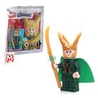 LEGO Marvel Super Heroes Avengers Wrath of Loki Minifigure - Loki com Cajado de Ouro (76152)