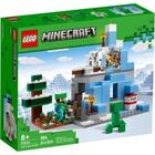 Lego minecraft 21243 os picos gelados