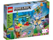 Lego Minecraft A Batalha Dos Guardiões 255 Peças - 21180