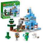 Lego minecraft os picos gelados 21243 (304 peças)