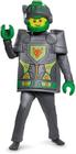 Lego Nexo Knights Aaron Deluxe tamanho M 7/8 Meninos Traje