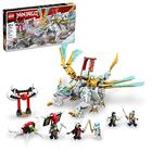 LEGO NINJAGO Zanes Ice Dragon Creature 71786, 2em1 Dragão