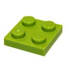 LEGO Peças: Lima (Verde Amarelado Brilhante) 2x2 C