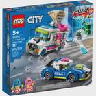 LEGO - Perseguição Policial de Carro de Sorvetes 317 Peças - 4111160314