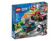 LEGO Resgate dos Bombeiros e Perseguição de Polícia - 60319