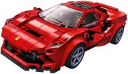 LEGO Speed Champions 76895 Ferrari F8 Tributo Toy Cars for Kids, Kit de Construção Com Minifigure, Nova 2020 (275 Peças)