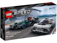 LEGO Speed Champions Mercedes-AMG F1 W12 - E Performance e Mercedes-AMG Project One 564 Peças