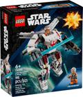 Lego star wars luke skywalker mech x-wing 195 peças - 75390