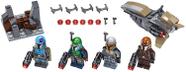 LEGO Star Wars Mandalorian Battle Pack 75267 Mandalorian Shock Troopers e Speeder Bike Building Kit Ótima ideia de presente para qualquer fã de Star Wars: The Mandalorian TV Series, New 2020 (102 Peças)