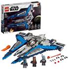LEGO Star Wars Mandalorian Starfighter 75316 Incrível Brinquedo Building Kit para Crianças Com 3 Minifiguras Nova 2021 (544 Peças)