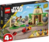 Lego star wars templo jedi de tenoo 124 peças - 75358