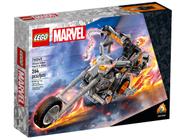 Spiderman Reune forças com Motoqueiro Fantasma - lego Super Heroes 76058 em  Promoção na Americanas