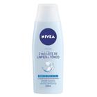 Leite de limpeza e tônico 2 em 1 nivea 200ml