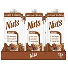 Leite Vegetal Aveia e Chocolate 1L Nuts - 12 Unidades