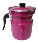 Leiteira Fervedor Com Apito Rosa Pigmentada 1.6L Belmar