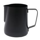 Leiteira Pitcher Para Cafe Barista 350 Ml Inox Telionpreto - raleo