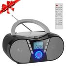 Leitor de CD Boombox Gueray 2024 com Bluetooth, rádio FM, USB