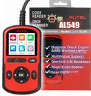 Leitor de código Autel OBD2 Scanner AutoLink AL549 para carros/caminhões