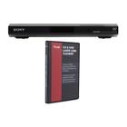 Leitor de DVD Sony DVP-SR510H 1080p Upscaling com limpador de lentes