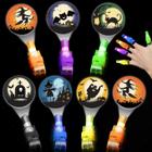 Lembrancinhas de festa de Halloween StzMamil LED Light Up Finger Lights