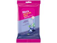 Lenço de Limpeza Facial Ricca Mais Que Blue Berry! - 25 Unidades