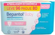 Lenço Umedecido Bepantol Baby Hipoalergênico com Pró Vitamina B5 Sem Fragrância 96 unidades