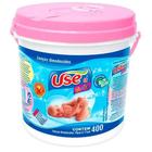 Lenço Umedecidos Use It Balde Rosa com 400 Unidades