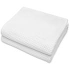 Lençóis de Banho COTTON CRAFT Euro Spa Luxury Waffle Weave - Kit com 2 Peças