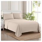 Lençóis de cama Sweet Home Collection 1800 Supreme King Beige