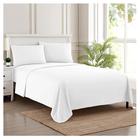 Lençóis de cama Sweet Home Collection King Size White 1800TC