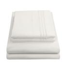 Lençóis de cama Sweet Home Collection Supreme Queen Ivory