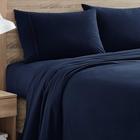 Lençóis de flanela Sweet Home Collection Warm and Cozy Twin Navy