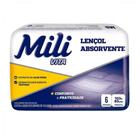 Lençol Absorvente Mili 103x83cm - Pacote com 6 Unidades