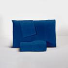 Lençol Aconchego 400 Fios Percal Liso Clean 3 Peças