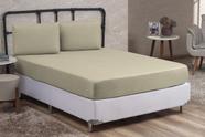 Lençol Cama Box King Size 3 peças Liso com Elástico e Fronhas Barato