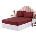 Lençol Cama de Casal Padrão Micropercal 138X188X30 400 fios