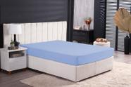 Lençol Casal Avulso para Cama Box com Elástico 200 fios 100% Algodão com 30 de Altura