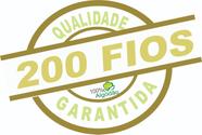 Lençol Casal Padrão (1,88mx1,38mx25cm) Avulso 200 Fios 100% Algodão Salmon - MIGUEL ENXOVAIS LTDA.